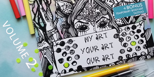 Coloring book volume 2 name by Lana Chromium